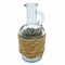 Green Glass Jug Oil / Vinegar with Cork Stopper (Rafia), 8-Ounce